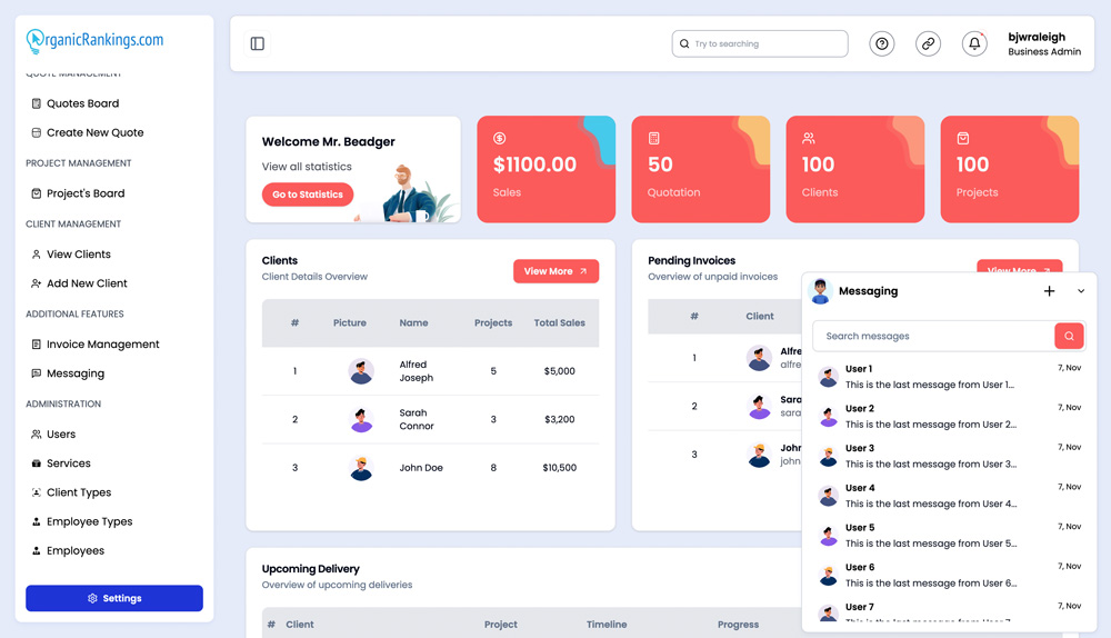 Messaging and Video
